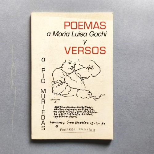 Poemas a María Luisa Gochi y Versos a Pío Muriedas. (Ejemplar dedicado).