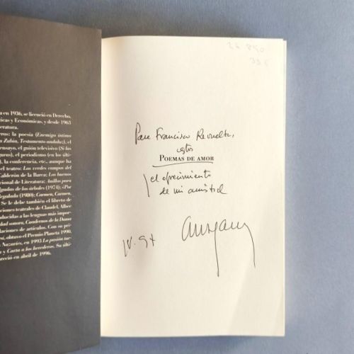 Poemas de Amor. Prologo y edición de Pere Gimferrer.
