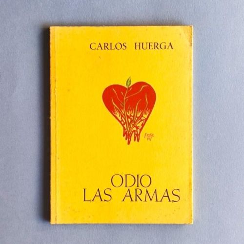 Odio las Armas. (Ejemplar dedicado).